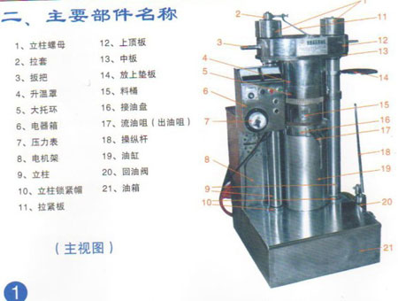 全自動液壓榨油機(jī)